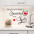 Hot Sale 2016 kitchen wall stickers Decoration poster ticker Art Home Kitchen Decor XT