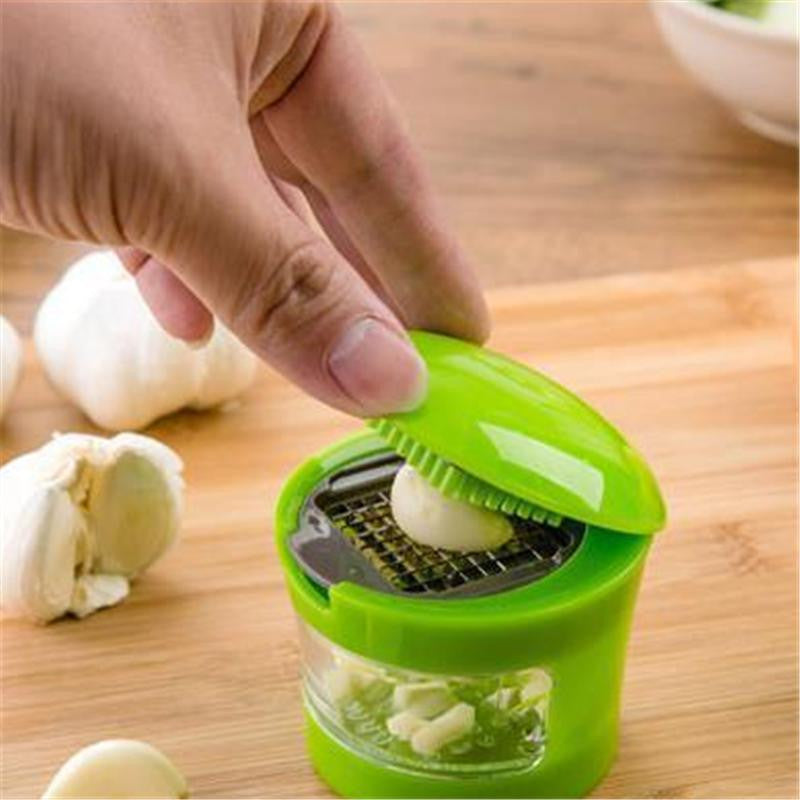 Press Garlic Slicer Presser Chopper Grinder Kitchen Tool GarlicPress Crusher