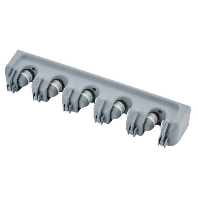 Kitchen Organizer Mop Holder 5/4/3 Position Brush Broom Hanger Storage Rack Household Mop Brush Hanger Kitchen Gadgets